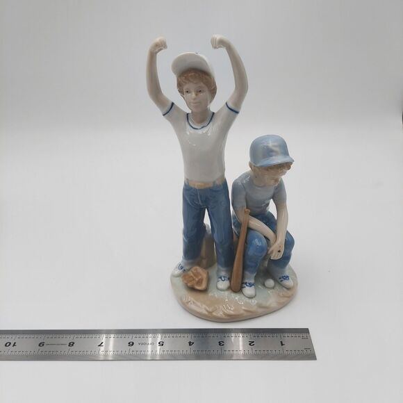 1989 Paul Sebastian Porcelain "HOME RUN" Baseball Figurine - Picture 9 of 10
